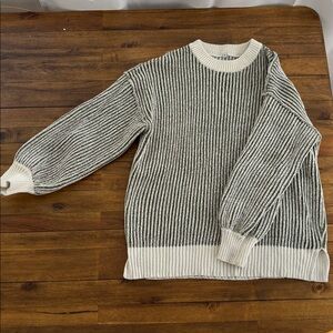 Striped Crew Neck Sweater